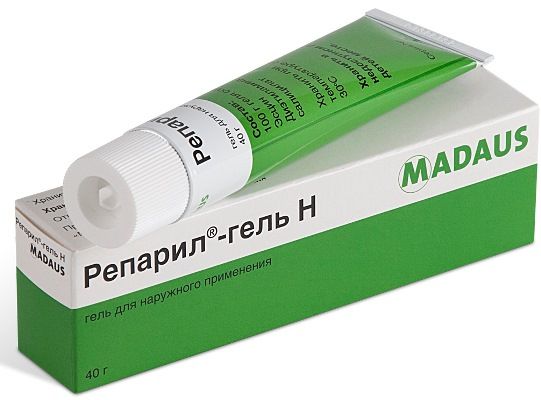 РЕПАРИЛ H ГЕЛЬ 40Г(MADAUS GMBH (ГЕРМАНИЯ))