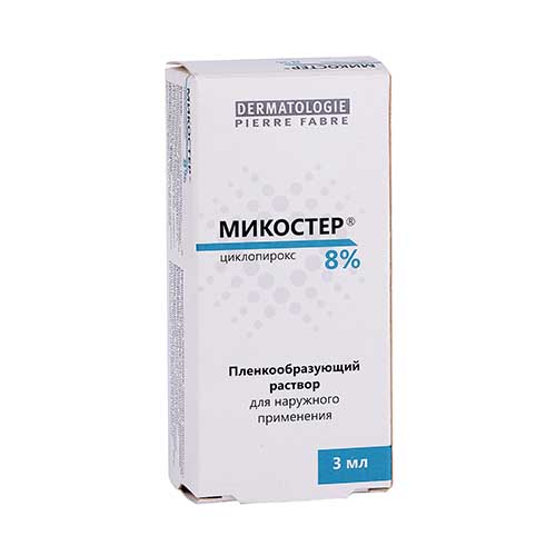 Mikoster r-r d/naruj. prim. plenkoobraz. 8% 3ml