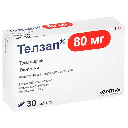 TЕLZAP, 80MG, TAB. N30
