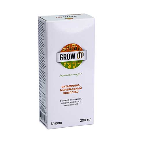 Гров Ап (Grow Up) сироп 200мл