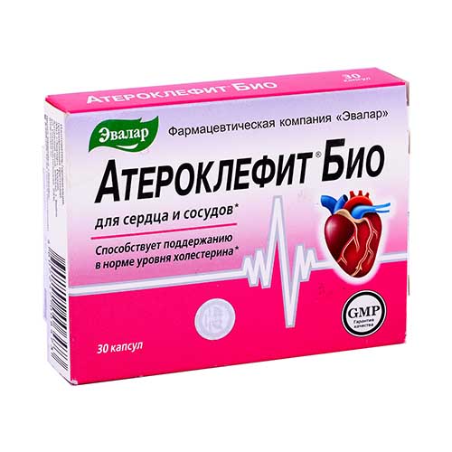 БАД Атероклефит Био капс. 250мг №30