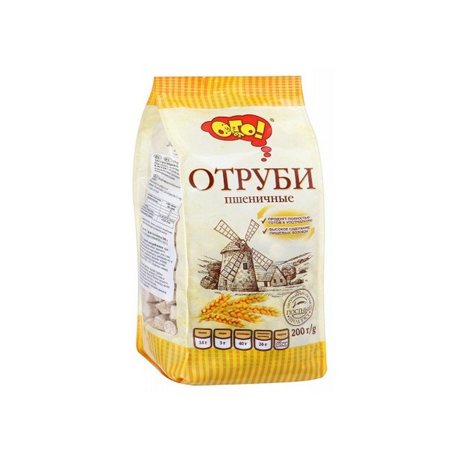 Pshenichnie otrubi 200g