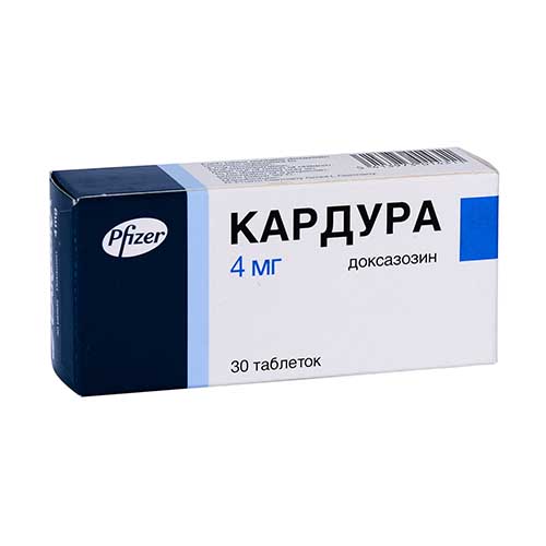 Кардура 4 мг