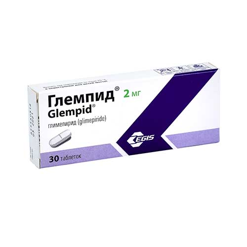 Глемпид таб. 2мг №30