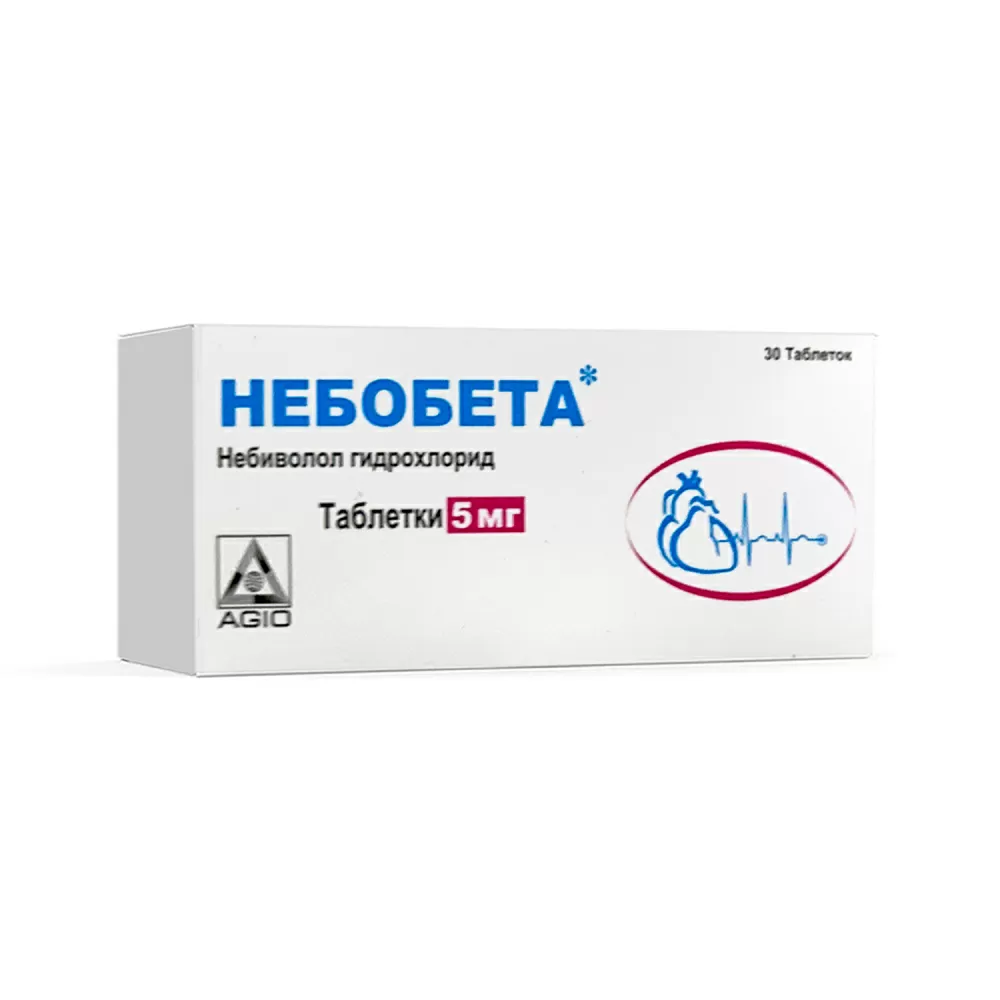 Небобета таб.5мг №30