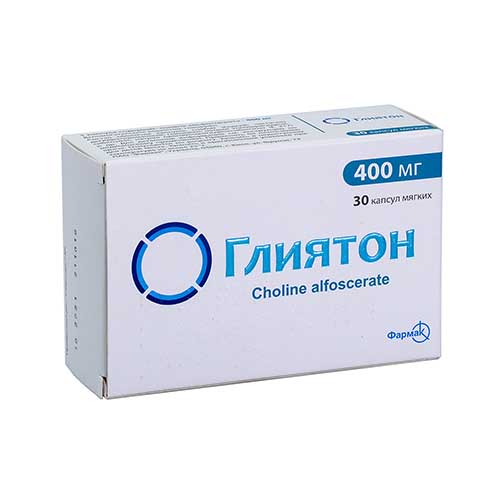 Глиятон капс. 400мг №30