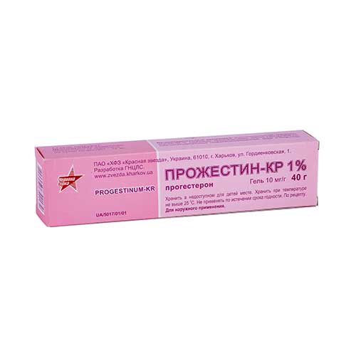 Прожестин-КР гель 10мг/г 40г