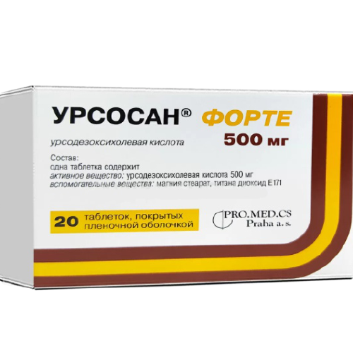 Ursosan Forte tab. 500mg №20