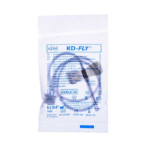 КАТЕТЕР ВНУТРИВЕННЫЙ KD-FLY (БАБОЧКА) 22G N1