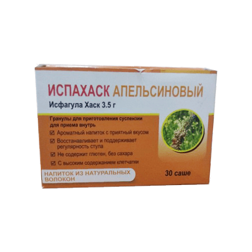 ISPAXASK APЕLSINOVЫY, 3,5 G, SASHЕ N30