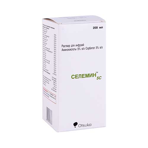 Селемин 5С р-р д/инф. 200мл