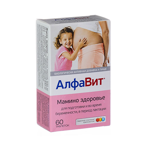 АЛФАВИТ МАМИНО ЗДОРОВЬЕ ТАБ N60