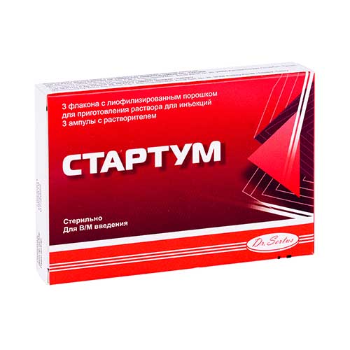 Стартум лиоф. пор. д/ин+р-ль 2мл №3