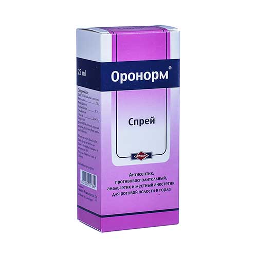 ОРОНОРМ СПРЕЙ 25МЛ N1