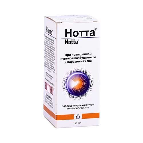 Нотта капли 50мл №1