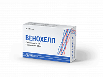 ВЕНОХЕЛП, 450 МГ/50 МГ, ТАБ. N30