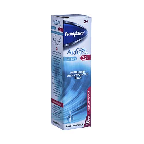 Rinomaks Akva forte SPR 2,2% 10ml