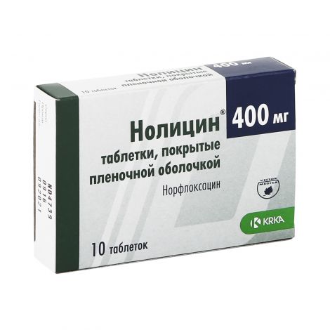 Нолицин таб. 400мг №10