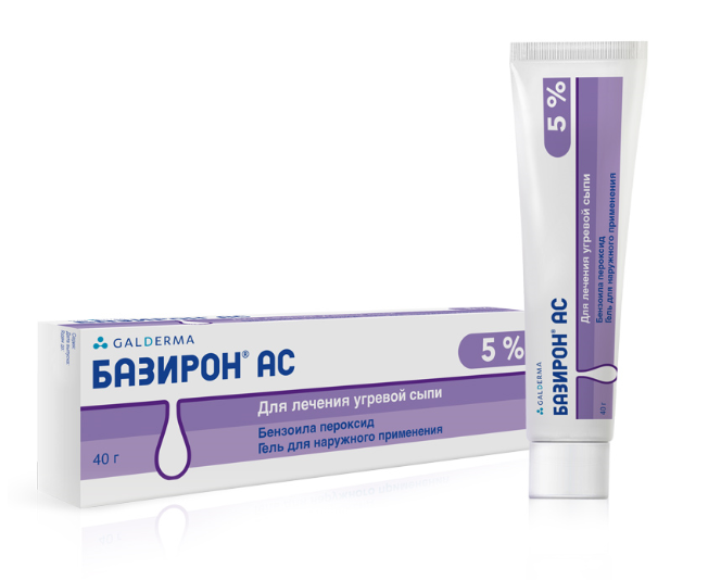 BAZIRON AS GЕL 5% 40G N1