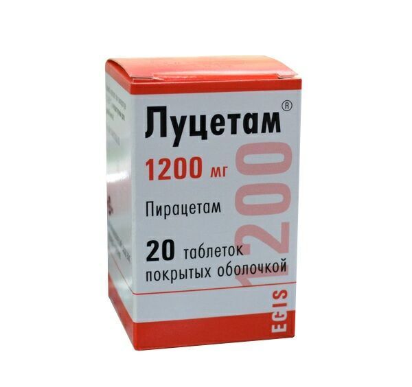 Lutsetam tab. 1200mg №20