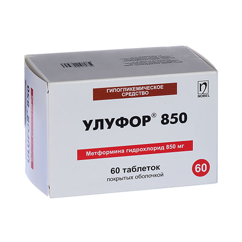 Улуфор таб. п/о 850мг №60